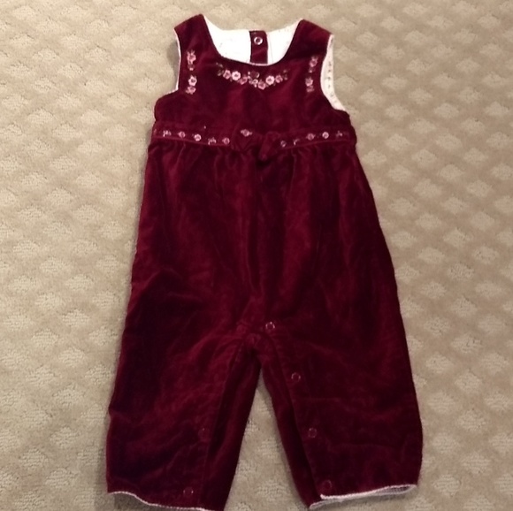 velour overalls